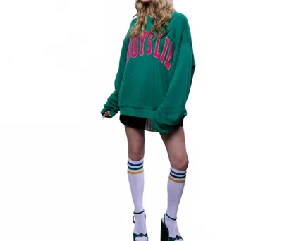 Boys Lie Lean Kara Crewneck In Green