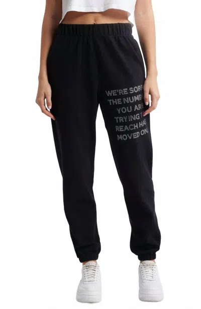 Boys Lie Mac Slim Sweatpants In Black