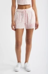 Boys Lie Manhunt Waffle Knit Drawstring Shorts