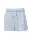 Boys Lie Men's Basic Shorts In Blue In Gray