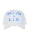 Boys Lie Men's I'm The Captain Trucker Hat In White In White