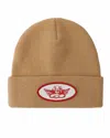 Boys Lie Men's Stitch Me Beanie In Tan In Multi