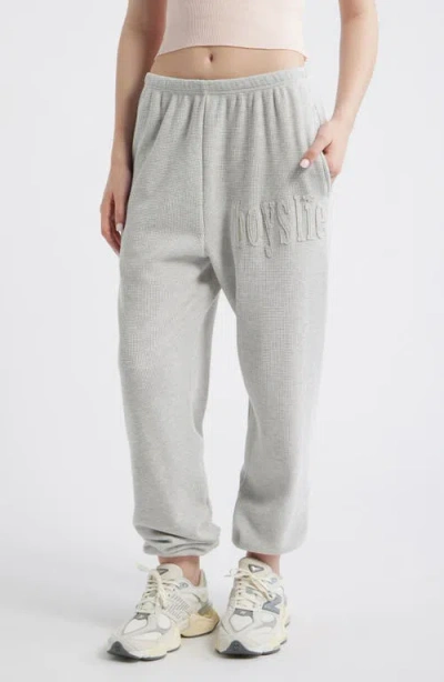 Boys Lie No Grey Area Thermal Sweatpants In Neutral
