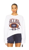 Boys Lie Out Of Their League Kara Crewneck In White