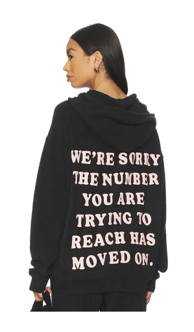 Boys Lie Racer Hoodie In Black