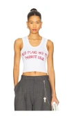 Boys Lie Red Flags Randy Tank Top In White