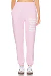 Boys Lie 1-800 Revamped Mac Slim Sweatpants In Pink
