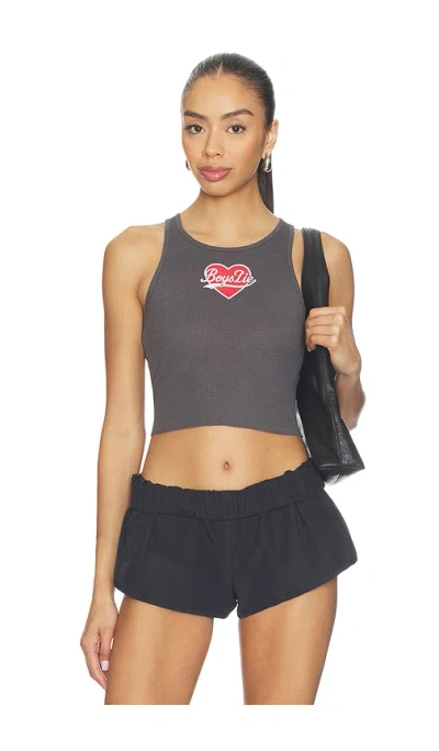 Boys Lie Signature Begee Tank Top In Gray