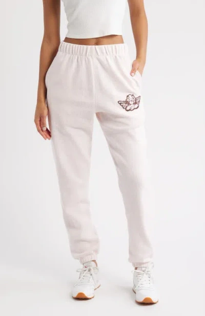 Boys Lie Smoke And Mirrors Mac Slim Joggers In White