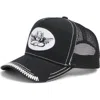 Boys Lie Smoke Signal Trucker Hat In Black