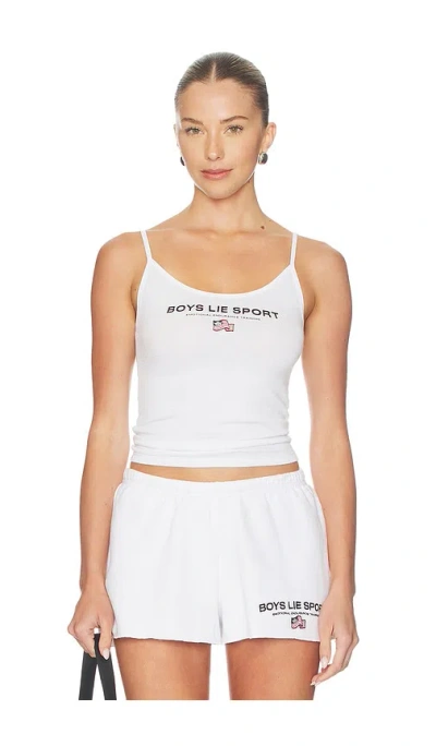 Boys Lie Sport Getti Tank Top In White