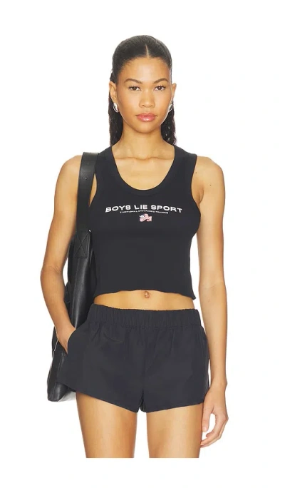 Boys Lie Sport Randy Tank Top In Black