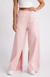 Boys Lie Still Blushing Wide Leg Joggers In Pink