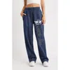 Boys Lie The Big Leaguer Alex Stripe Sweatpants In Blue