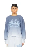 Boys Lie Thermal Longsleeve In Made With Heaven Blues