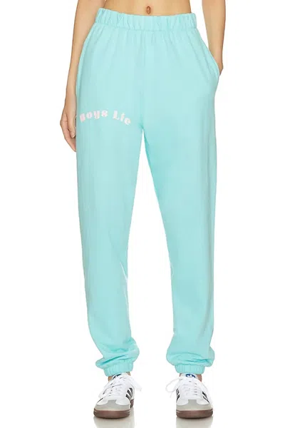 Boys Lie Truth Sweatpants In Turquoise