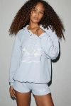 BOYS LIE UO EXCLUSIVE ALL YOURS SWEATSHIRT IN LIGHT BLUE, WOMEN'S AT URBAN OUTFITTERS