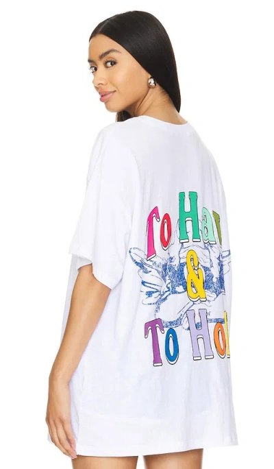 Boys Lie Vows Boyfriend Tee In White