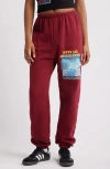Boys Lie Wolrd Tour Round 2 Kimmy Graphic Sweatpants In Red