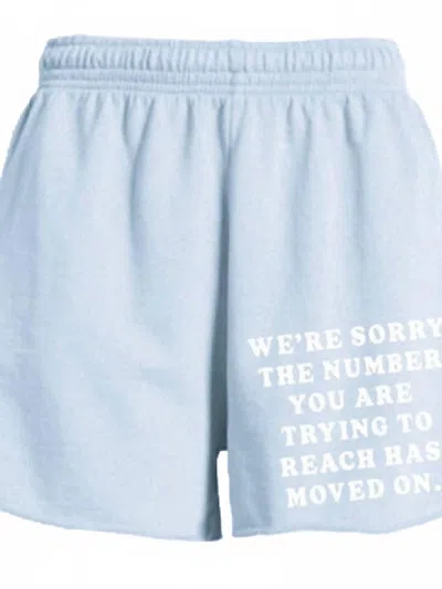 Boys Lie Women's 1-800 Basic Shorts In Blue