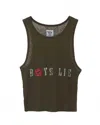 Boys Lie Women's Cadet Beegee Tank In Brown In Brown
