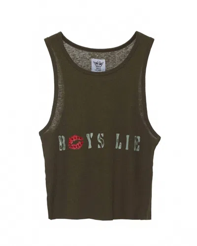 Boys Lie Women's Cadet Beegee Tank In Brown