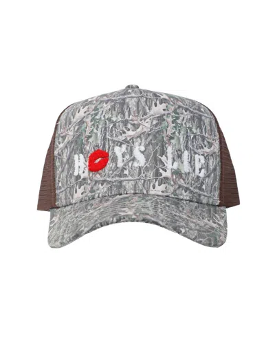 Boys Lie Women's Cadet Trucker Hat In Beige In Grey