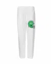 Boys Lie Don't Fumble Mac Slim Sweatpants In White In White