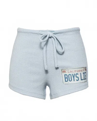 Boys Lie Women's Drivers License Micro Short In Blue