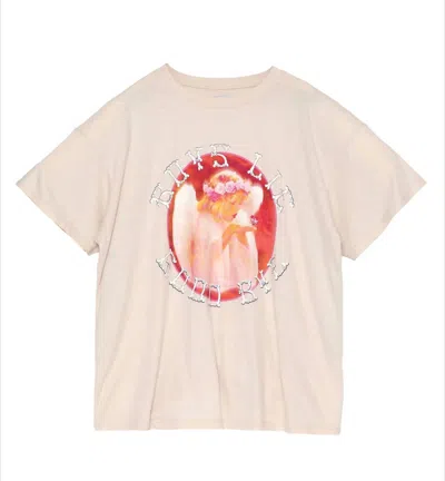 Boys Lie Women's Goodbye Again Boyfriend Tee In Peach In Pink