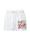 Boys Lie Women's Gotta Jet Basic Shorts In White In White
