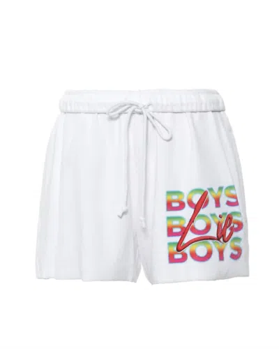 Boys Lie Women's Gotta Jet Basic Shorts In White
