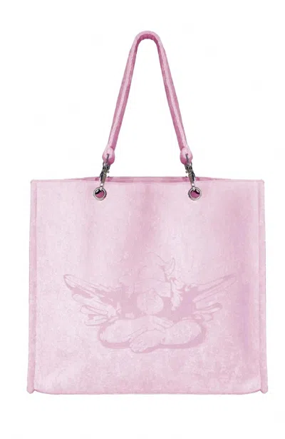 Boys Lie Women's Ivy League Terry Tote In Pink