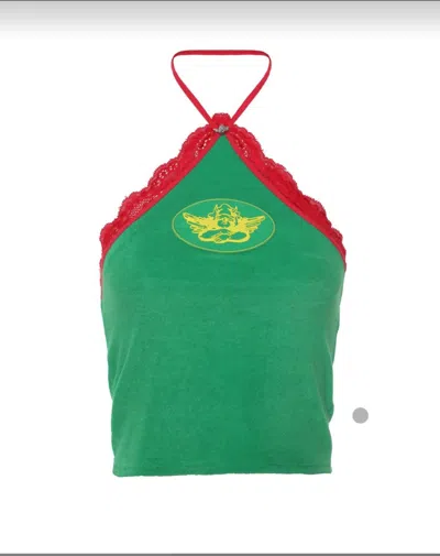 Boys Lie Women's Lacie Halter Top In Green