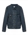 Boys Lie Women's Stitch Me Up Denim Jacket V2 In Blue
