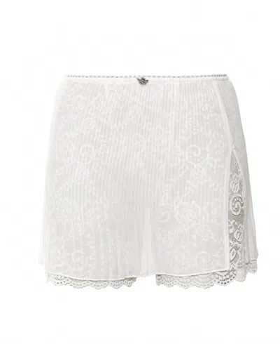Boys Lie Women's White Tc Skort