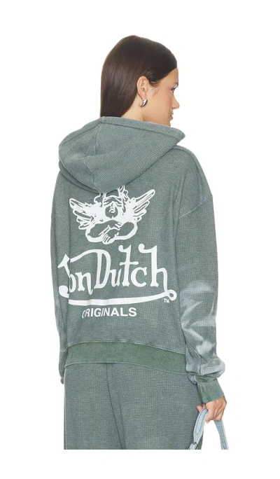 Boys Lie X Von Dutch Racer Hoodie In Gray