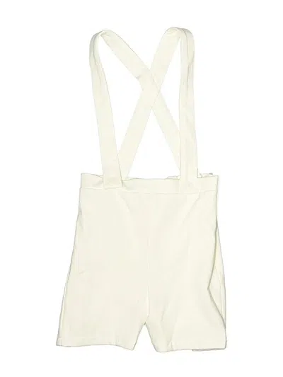 Pre-owned Boys N' Arrows Kids' Overalls In White