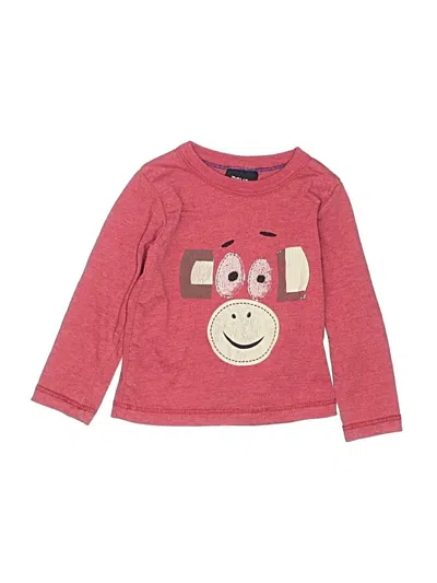 Pre-owned Boys Rock Kids' Long Sleeve T-shirt In Pink