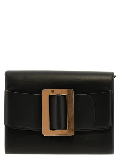 Boyy Black Buckle Travel Case Crossbody Bag