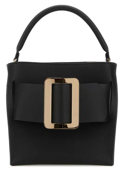 BOYY BLACK LEATHER DEVON 21 EPSOM HANDBAG