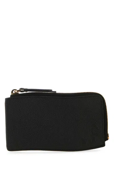 Boyy Black Leather Epsom Mini Cardholder, 11 Cm