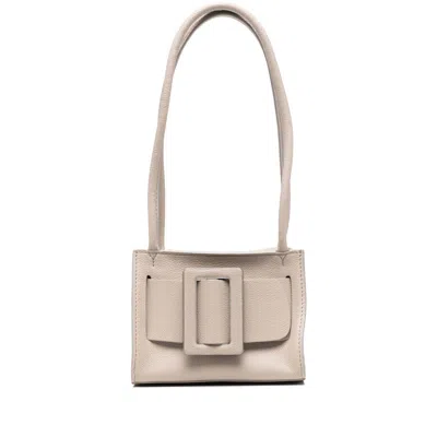 Boyy Bobby 18 Soft Leather Handbag In Neutral