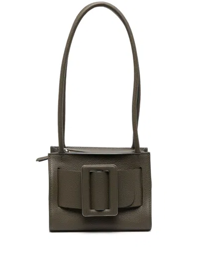 Boyy Bobby 18 Soft Leather Handbag In Green