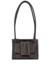 Boyy Bobby 18 Soft Suede Handbag In Gray