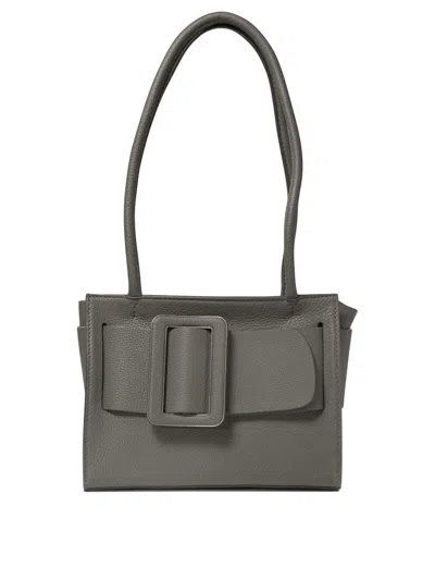 Boyy "bobby 23 Soft" Shoulder Bag In Grey