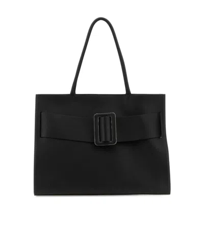 Boyy Bobby Co Soft Buckled Tote Bag In Black