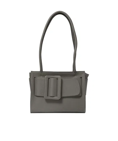 Boyy Carry A Handbag With Both Hands In Black