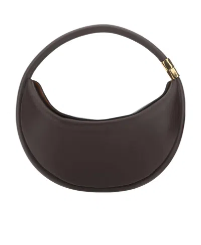 Boyy Disc 30 Zipped Shoulder Bag In Black