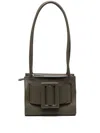 Boyy Bobby 18 Soft Leather Handbag In Green